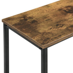 Mof Slim Console Table For Hallway Entryway  Living Room Brown Perfect For Small Spaces - thumbnail 4