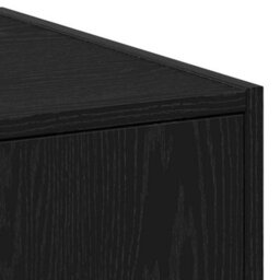 Walplus Apothecary Cabinet Black Oak 30X41X144.5 Cm Engineered Wood - thumbnail 9