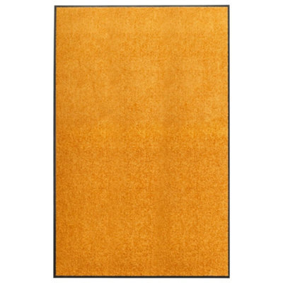 Berkfield Doormat Washable Orange 120X180 Cm - image 1