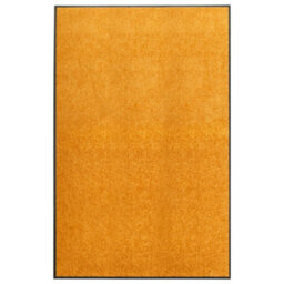 Berkfield Doormat Washable Orange 120X180 Cm - thumbnail 1