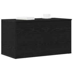 Walplus Storage Box Black Oak 84 X 42 X 46 Cm Engineered Wood - thumbnail 3