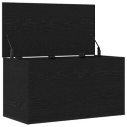 Walplus Storage Box Black Oak 84 X 42 X 46 Cm Engineered Wood - thumbnail 5