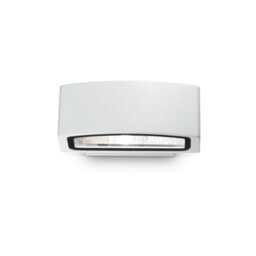 Ideal Lux Luminosa Andromeda 1 Light Outdoor Small Up Down Wall Light White, Cream Ip55, E27