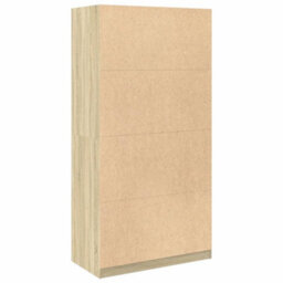 Berkfield Wardrobe Sonoma Oak 100X50X200 Cm Engineered Wood - thumbnail 6