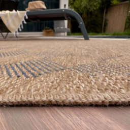 The Rugs Nature Collection Outdoor Rug In Blue 5300B - thumbnail 8