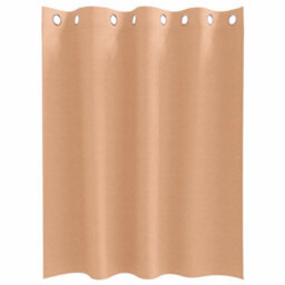 Berkfield Curtains With Curtains 2 Pcs Light Brown 140 X 140 Cm Polyester - thumbnail 3