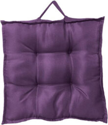 Gc Gaveno Cavailia Outdoor Waterproof Booster Seat Cushion Aubergine 45 X 45 Cm Living Room,garden Chair, Adjustable Chair Cushion - thumbnail 1