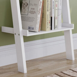 Lassic Vida Designs York White 4 Tier Ladder Bookcase Freestanding Open Shelf (H)1540mm (W)560mm (D)290mm - thumbnail 6