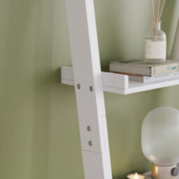 Lassic Vida Designs York White 4 Tier Ladder Bookcase Freestanding Open Shelf (H)1540mm (W)560mm (D)290mm - thumbnail 5