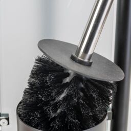 Croydex Black Chrome Effect Freestanding Toilet Butler - thumbnail 5