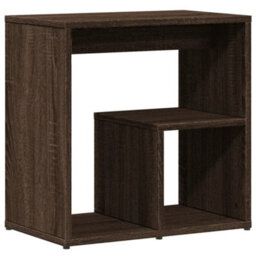 Berkfield Side Tables 2 Pcs Brown Oak 50X30X50 Cm Engineered Wood - thumbnail 8