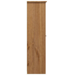 Vidaxl 3-Door Wardrobe 118X50X171.5 Cm Pine Panama Range - thumbnail 6