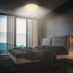 Briloner Led Ceiling Light Bathroom Living Room Lamp Dimmable Remote Cct Chrom 33Cm, 22W, 2400Lm - thumbnail 4