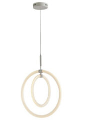 Luminosa Lighting Luminosa Halo Led Pendant Ceiling Light White 4270Lm 4000K 50.8X50.8Cm - thumbnail 1