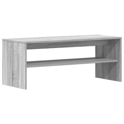 Berkfield Durable Tv Cabinet Grey Sonoma 100X40X40 Cm Engineered Wood - image 1