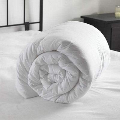 Oxford Homeware 10.5 Tog Double Duvet 200X200 Cm Hollowfibre Medium-Weight Quilt Breathable Anti-Allergy Structure - image 1
