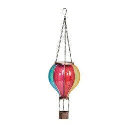 45Cm Solar Led Hot Air Balloon Garden Lantern Hanging Outdoor - thumbnail 4