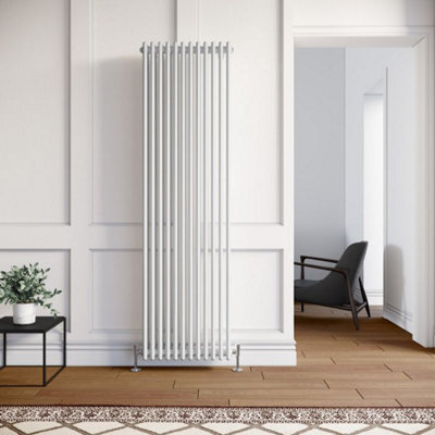 Planet Radiators 3 Columns 1800 X 560mm Cast Iron Style Radiator White