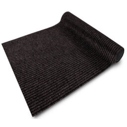 Floordirekt Granada Needle Felt Kitchen Runner Mat Non Slip Easy Clean Sound Absorbing Hallway Indoor Brown 80 X 450 Cm