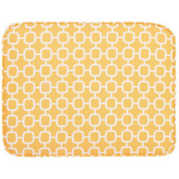 Beliani Set Of 2 Garden Chair Cushions Fiji 29 X 38 Cm Yellow - thumbnail 6