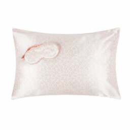 Xample Cocoonzzz Mulberry Silk Pillowcase & Eyemask Set 16 Momme, Anti-Frizz, Skin-Friendly, Gift Boxed, Pink Leopard - thumbnail 3