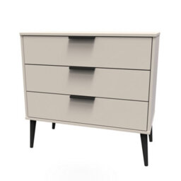 Fuji 3 Drawer Chest Of Drawers In Kashmir Matt (Ready Assembled) - thumbnail 3