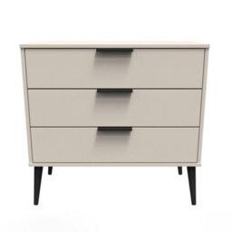 Fuji 3 Drawer Chest Of Drawers In Kashmir Matt (Ready Assembled) - thumbnail 1
