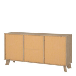 Furniture To Go Ikast Sideboard 2 Doors + 3 Drawers In Jackson Hickory And White - thumbnail 5