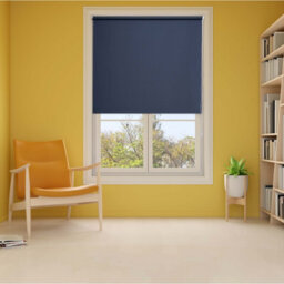 Lister Cartwright Blackout Plain Roller Blinds Windows Blind Child Safety Included (Navy, 60 Cm Width X 160 Cm Drop) - thumbnail 4