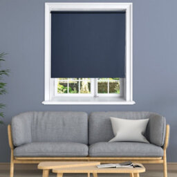 Lister Cartwright Blackout Plain Roller Blinds Windows Blind Child Safety Included (Navy, 60 Cm Width X 160 Cm Drop) - thumbnail 3