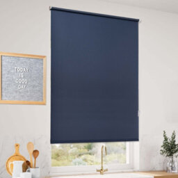 Lister Cartwright Blackout Plain Roller Blinds Windows Blind Child Safety Included (Navy, 60 Cm Width X 160 Cm Drop) - thumbnail 6
