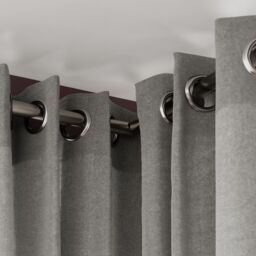 GoodHome Athens Brushed Satin Grey Nickel Effect Metal Clip Elbow Joiner, (L)45mm (Dia)19mm - thumbnail 3