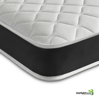 eXtreme Comfort Ltd Hybrid Soft Feel Mattress Memory Foam & Spring Support Grey Mattress Uk Made 5Ft King Size 150Cm X 200Cm - image 1