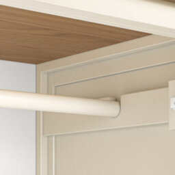 Farro Xl Cream Double Wardrobe With Drawer - By Roseland Furniture - thumbnail 7