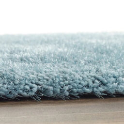 Chicago Duck Egg Plain Shaggy Handmade Anti Shed Easy To Clean Rug For Bedroom Living & Dining Room-200Cm X 290Cm - thumbnail 3