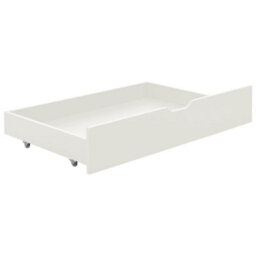 Berkfield Bed Frame With 2 Drawers White Solid Pine Wood 90X200 Cm - thumbnail 5