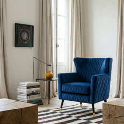 Velvet Gold Alessia Accent Chair - thumbnail 9