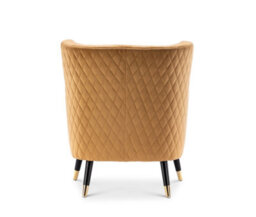 Velvet Gold Alessia Accent Chair - thumbnail 5