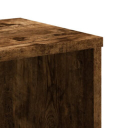 Berkfield Bookcase Smoked Oak 50X25X105 Cm Engineered Wood - thumbnail 8
