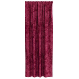 Berkfield Curtain With Curtains 2 Pcs Wine Red 225 X 140 Cm Velvet - thumbnail 3