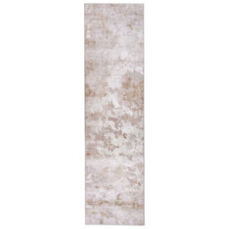 Beliani Modern Rug Tarsus Beige 80 X 300 Cm - thumbnail 1