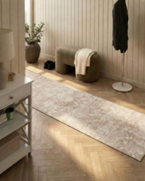 Beliani Modern Rug Tarsus Beige 80 X 300 Cm - thumbnail 2