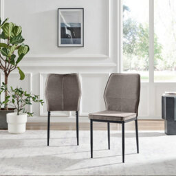 Furniturebox Uk 4X Milan Green Hatched Velvet Dining Chairs Black Legs - thumbnail 3