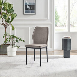 Furniturebox Uk 4X Milan Green Hatched Velvet Dining Chairs Black Legs - thumbnail 5