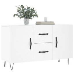 Berkfield Sideboard White 100X36X60 Cm Engineered Wood - thumbnail 3