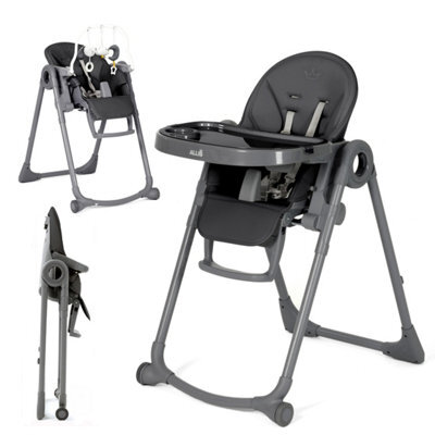 Allis Baby Lola 2-In-1 Highchair Feeding Chair - Black - image 1