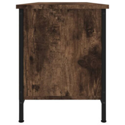 Berkfield Tv Cabinet Smoked Oak 102X35X45 Cm Engineered Wood - thumbnail 6