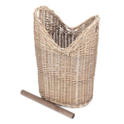 Red Hamper H210 Wicker Bathroom Toilet Roll Holder - thumbnail 5