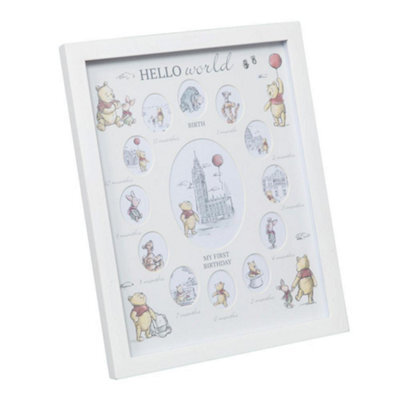 Disney Christopher Robin My First Year Collage Photo Frame - Pooh & Friends - image 1