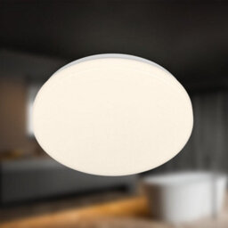 Briloner Bathroom Ceiling Light Led Lamp Ip54 Round 12W Energy Efficient 270mm Warm White - thumbnail 2